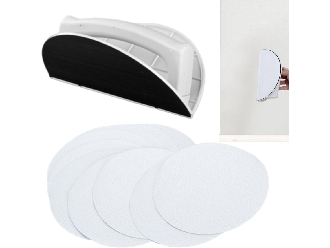Ferramenta De Lixamento Com Lixa, Ângulo Semicircular, Pinçada