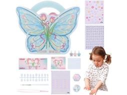 Conjunto de esmaltes para meninas, acessórios coloridos