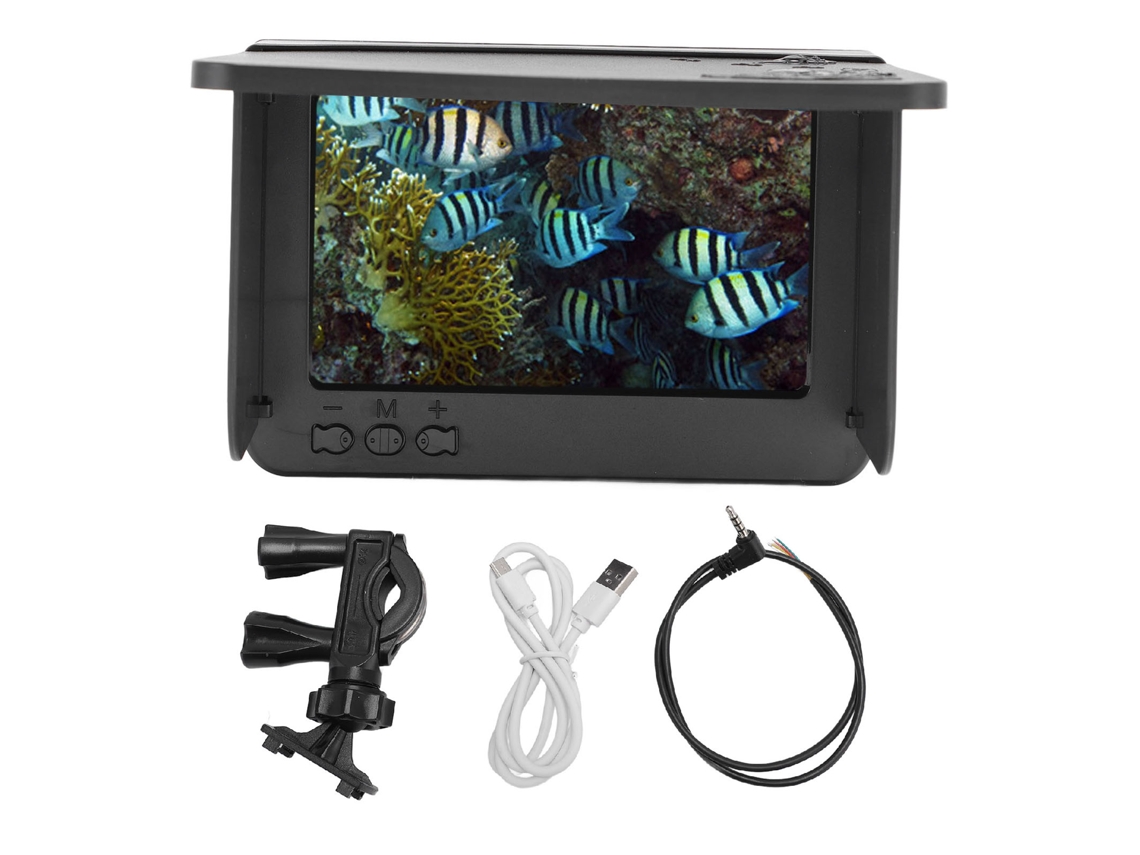 5.0 Inch Fishing Camera Display Screen Ips Screen 1500cd 3.5mm Port Av Video Connection Fish Finder Display For Most Underwater Cameras LAXISCREED
