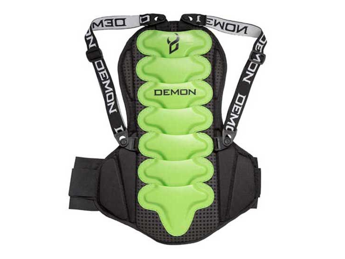 DEMON Protetor Coluna Flex-force Pro Spine Guard Verde L
