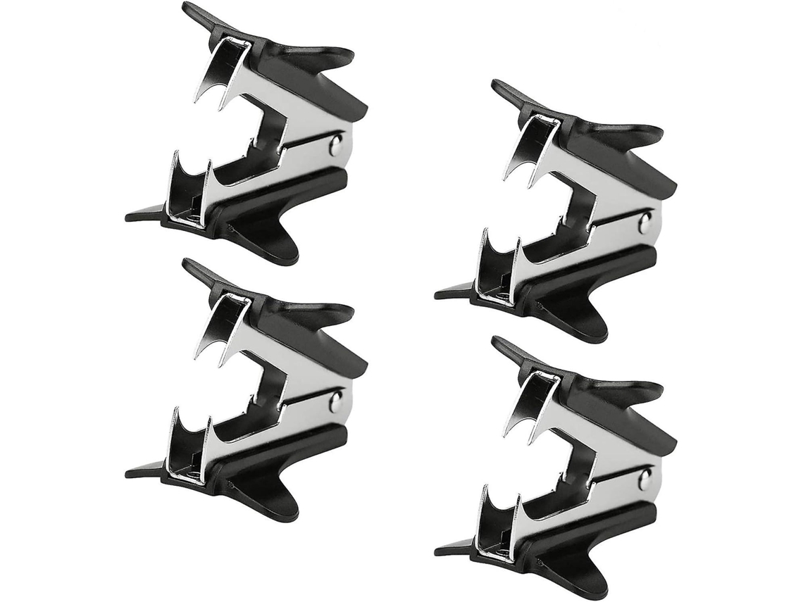 Lurelia Removedor De Agrafos, Pack De 4, 3 Cm, Resistente