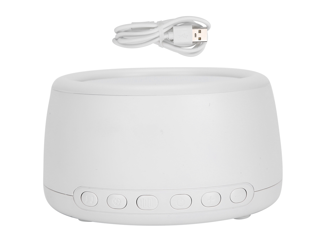 Máquina De Ruído Branco Usb Recarregável Auxílio Sono