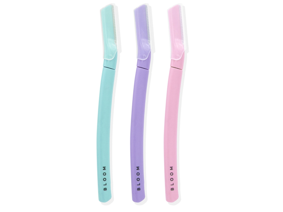 Conjunto De 3 Lâminas Dermaplaning Bloom Beauty