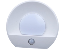 Luminária Led Recarregável Usb De 0,8 W Com Sensor De Movimento, Branca, Para Armários.