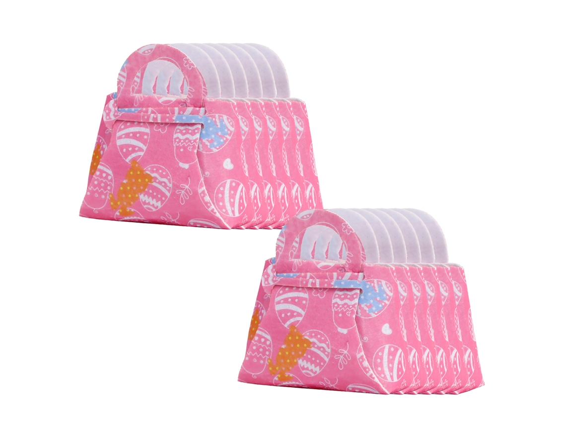 Laxiscreed Kit Diy De Sacos De Pão De Cenoura Para Coelho Da Páscoa, 12 Peças