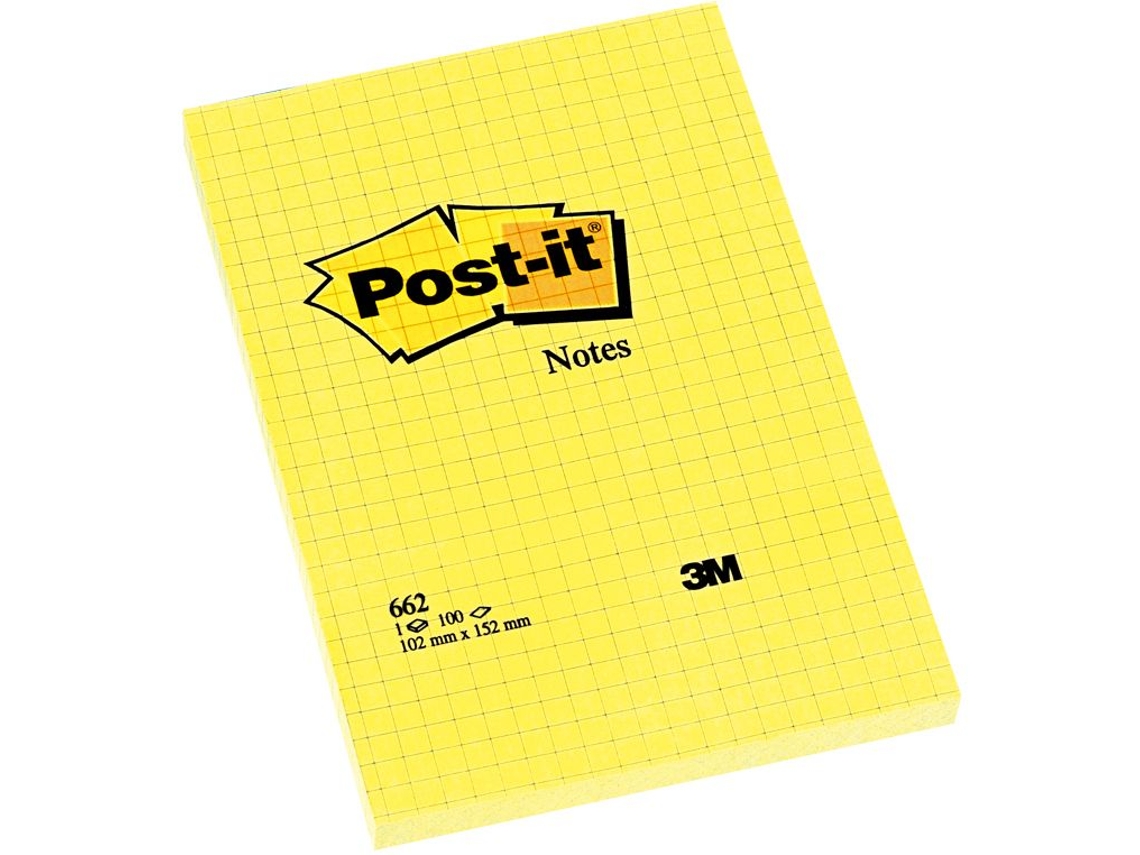 Notas Adesivas POST-IT Retire e Coloque Grade Xl