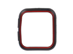 Aetheria capa Protetora para Oppo Watch 2 42mm Case Tela Integral Impacto Arranhões Preto Vermelho