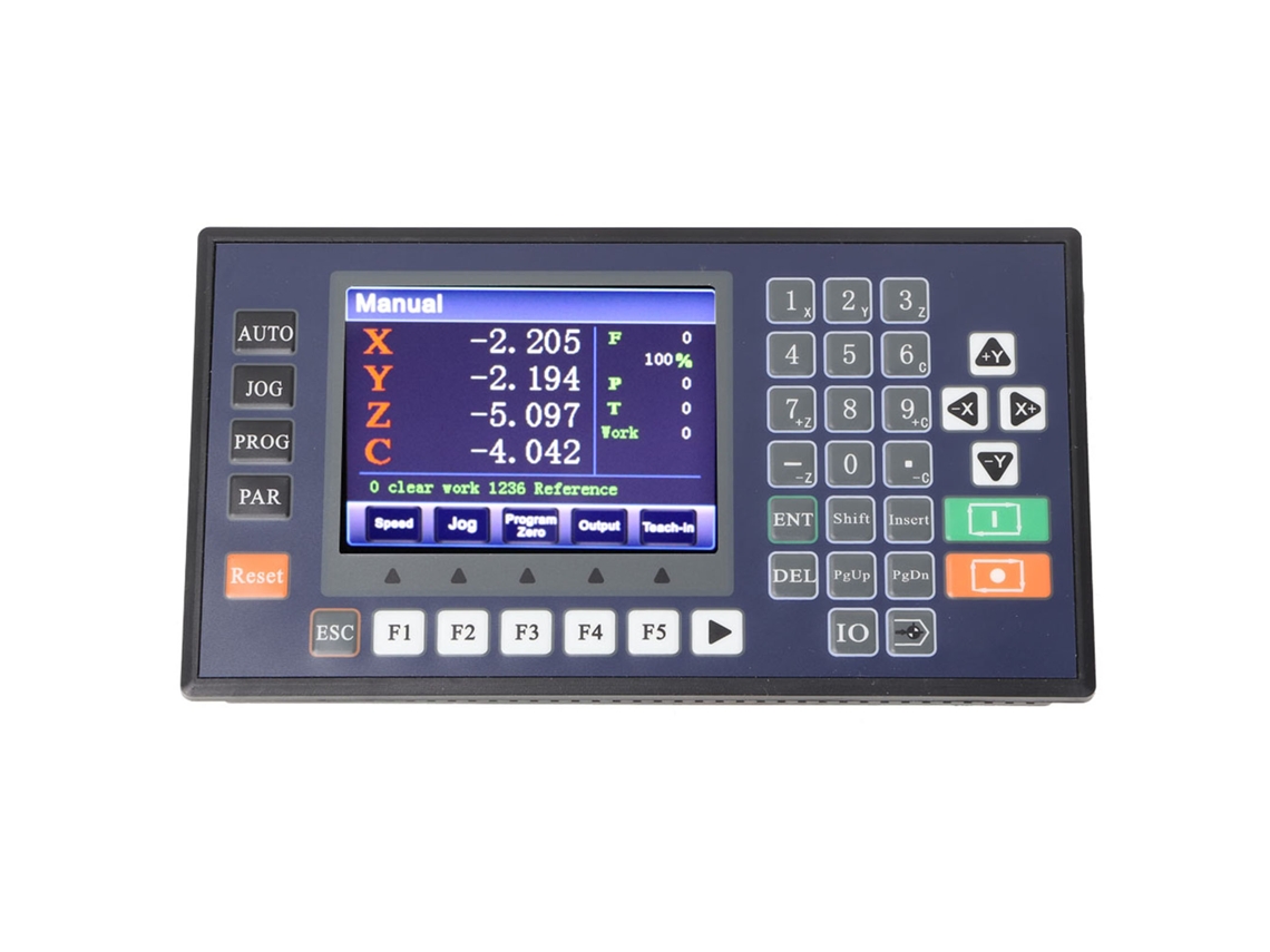Laxiscreed Controlador Cnc Com Display Lcd Para Torneiras E Fresadoras Pequenas