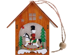 Pendentif De Maison De Lumineuse Décoration Suspensue Pour Sapin De Ornement Pour Décoration Maison