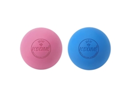 Kit com 2 Bolas de Massagem Miofascial Lacrosse 6,3cm para Fisioterapia, Ioga, Relaxamento Muscular e Alívio do Sono