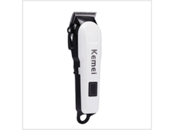 Máquina de cortar cabelo elétrica recarregável Kemei KM809A, venda direta da fábrica, luz dourada, atacado
