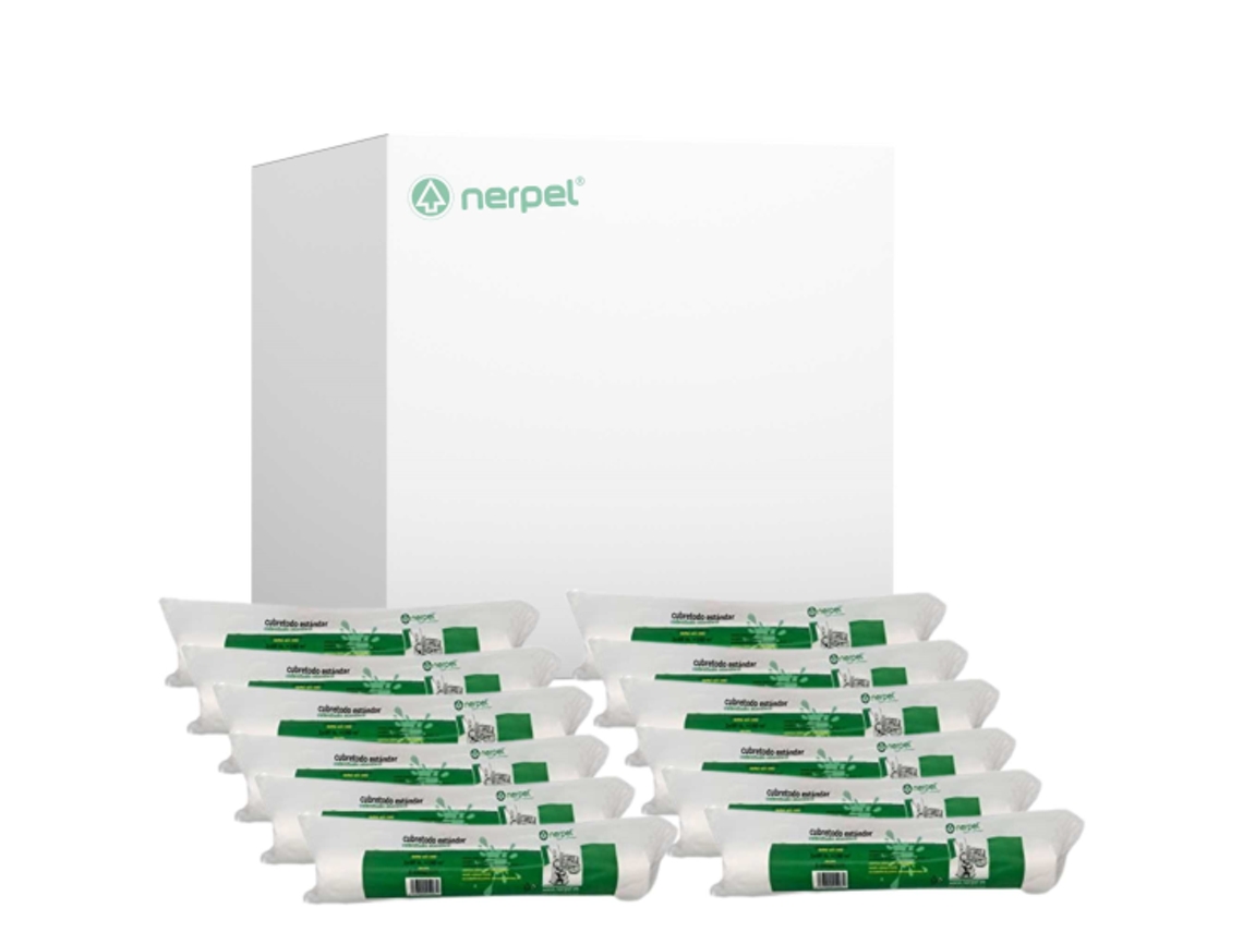 Caixa de 12 Capas de Plástico 8 Microns 2 Mts X 50 Mts