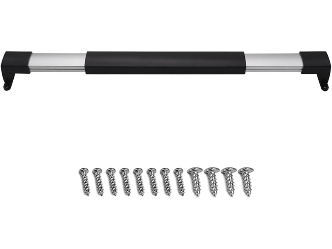Puxador Ajustável Antiderrapante Para Porta De Tela Rv, Com Parafusos, De 21-5 8a 28-5 8 Polegadas, Para Trailers E