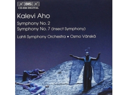 CD Kalevi Aho, Osmo Vänskä, Lahti Symphony Orchestra - Symphony No. 2 / Symphonic Minutes (1CDs)