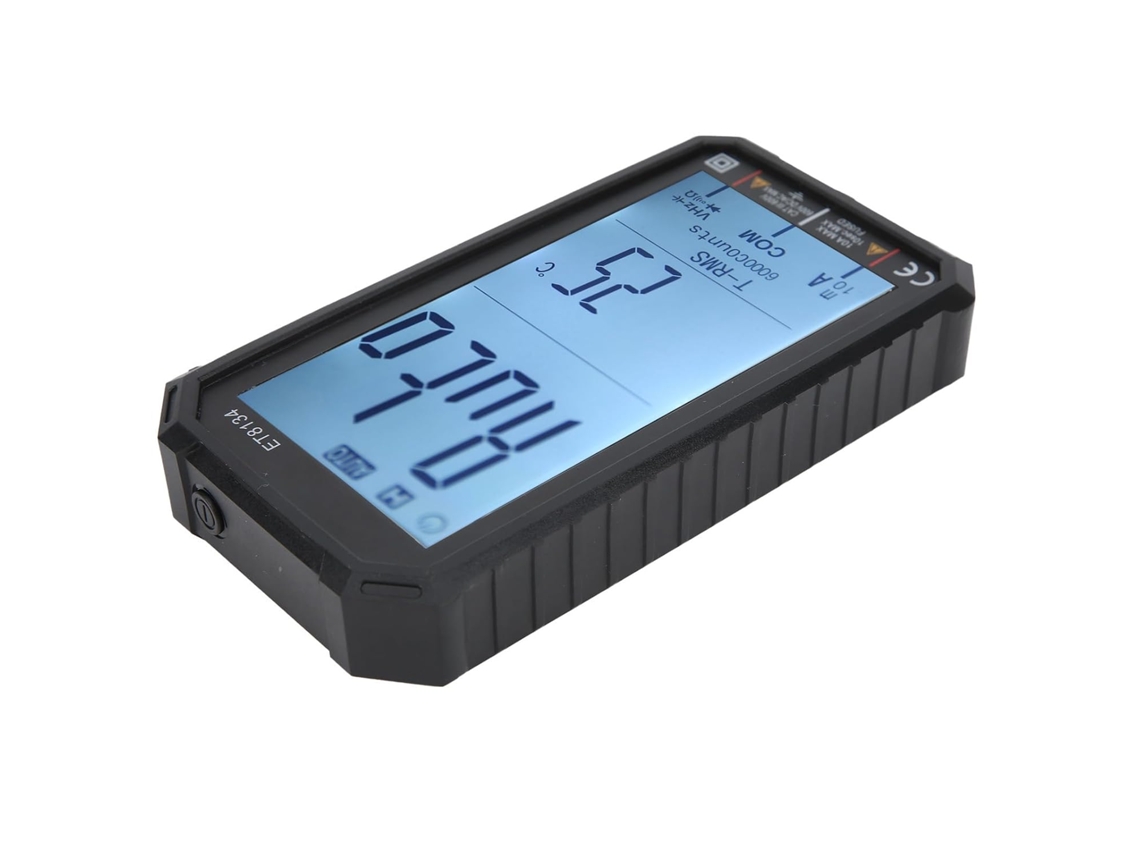 Multímetro Multifuncional, Material Abs, Ecrã Lcd Com Função De Alarme