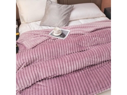 Cobertores Grossos de Pelúcia com Estampa Coelho Cobertor Individual Premium e Lontra para Cama, Macio, Quente