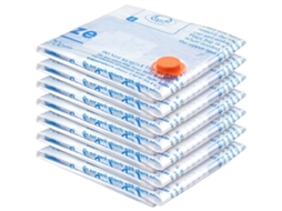 Conjunto De 7 Sacos Para Armazenamento A Vácuo, Sacos De Vedação Que Economizam Espaço, Sacos De Compressão Herméticos Para Roupas