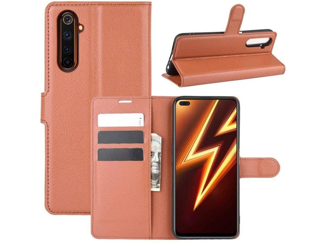 Capa Oppo me 6 Pro HONGWE. Castanho