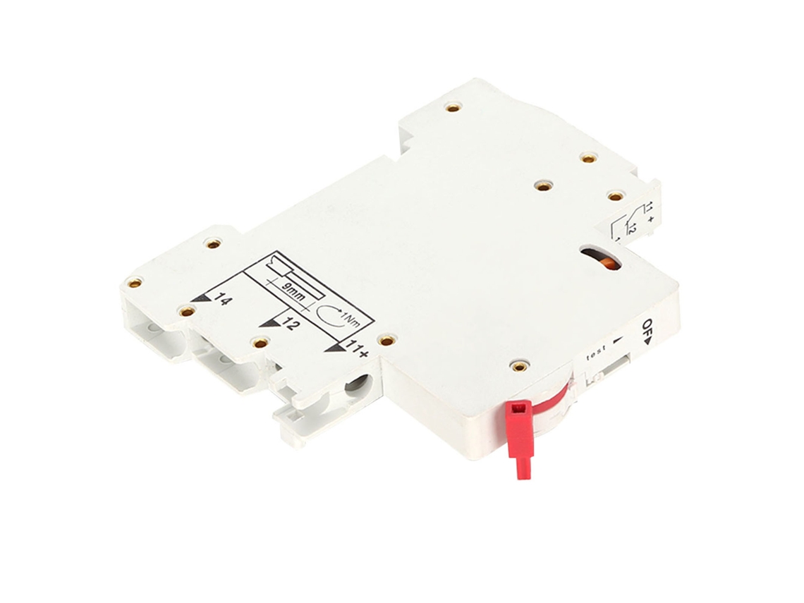 Interruptor De Circuito Miniatura Com Terminal De Contato E Contato Auxiliar Dz47