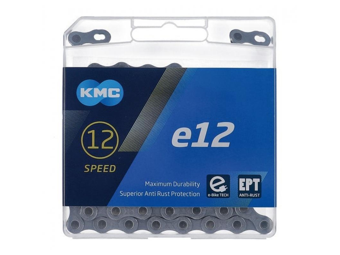 Kmc | Cadena E12 Ept 12v 130 Eslabones Plata
