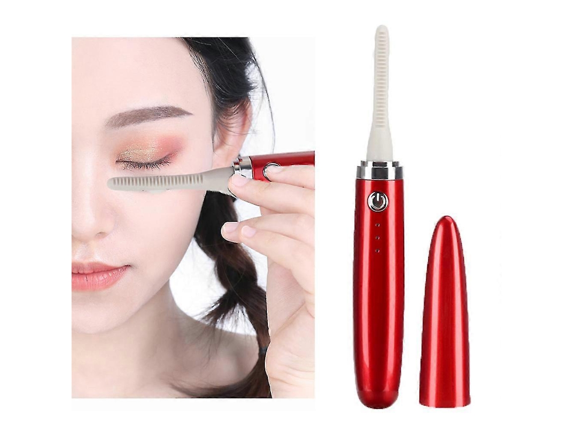 Curvador De Cílios Elétrico Aquecido Com Pentes De Silicone Everley891