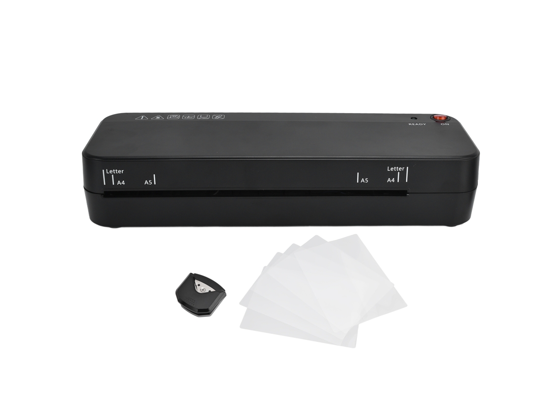 Laxiscreed Laminadora A4/a5 Com Cortador De Cantos, Portátil E Prática Para Laminar Documentos