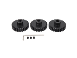 Engrenagem Pinion De Aço Preto M1.5 8mm Conjunto Reduz Ruído Para Carro Controle Remoto 1/5 1/8 1/10 28d