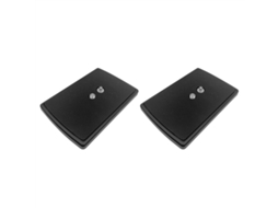 Duas Placas De Liberação Rápida Pretas, Tripés E Braçadeiras Para Câmera Para A Libec Th-650dv.