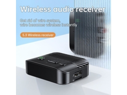 Receptor De Áudio Bluetooth Para Carro Adaptador Sem Fio