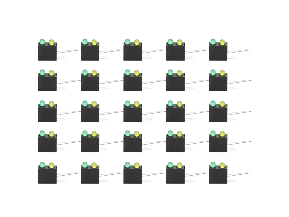 Suporte Para Lâmpada Led 3mm 90 Graus 100pcs Sunflare