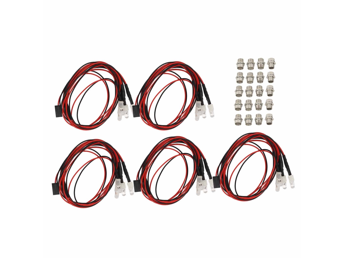 Kit Iluminação Rc LAXISCREED 4led Vermelho Branco