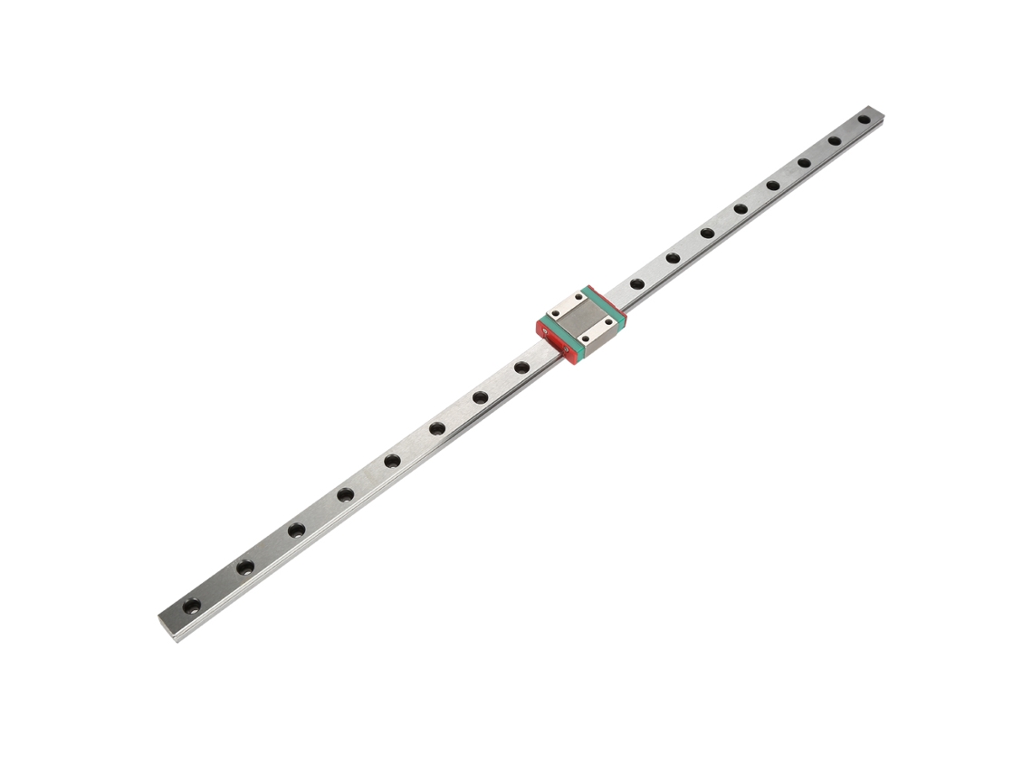 Trilho Linear Miniatura Lml12b Bloco De Deslizamento 12mm Largura 450mm Para Equipamentos Pequenos