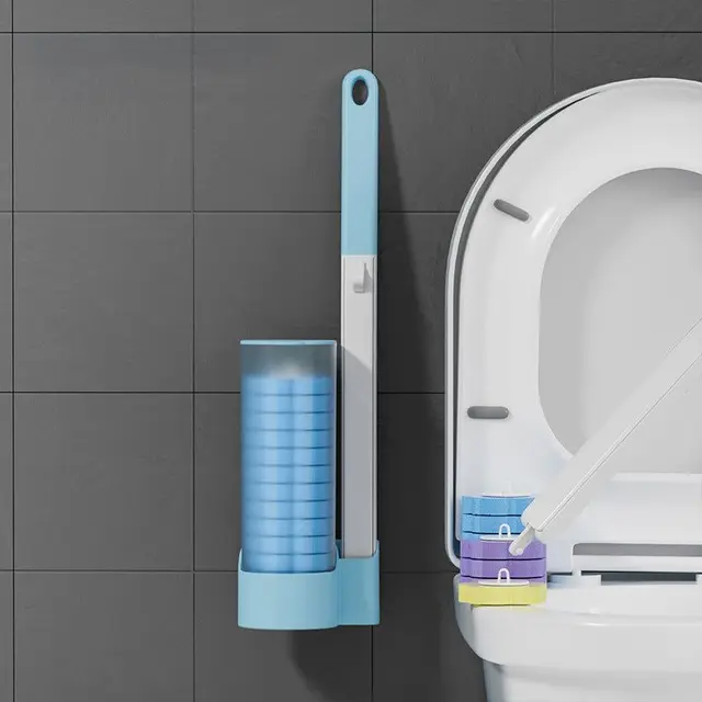Escova Sanitária Descartável Dissolve, Ferramenta de Limpeza de Reposição, AQUAFORGE