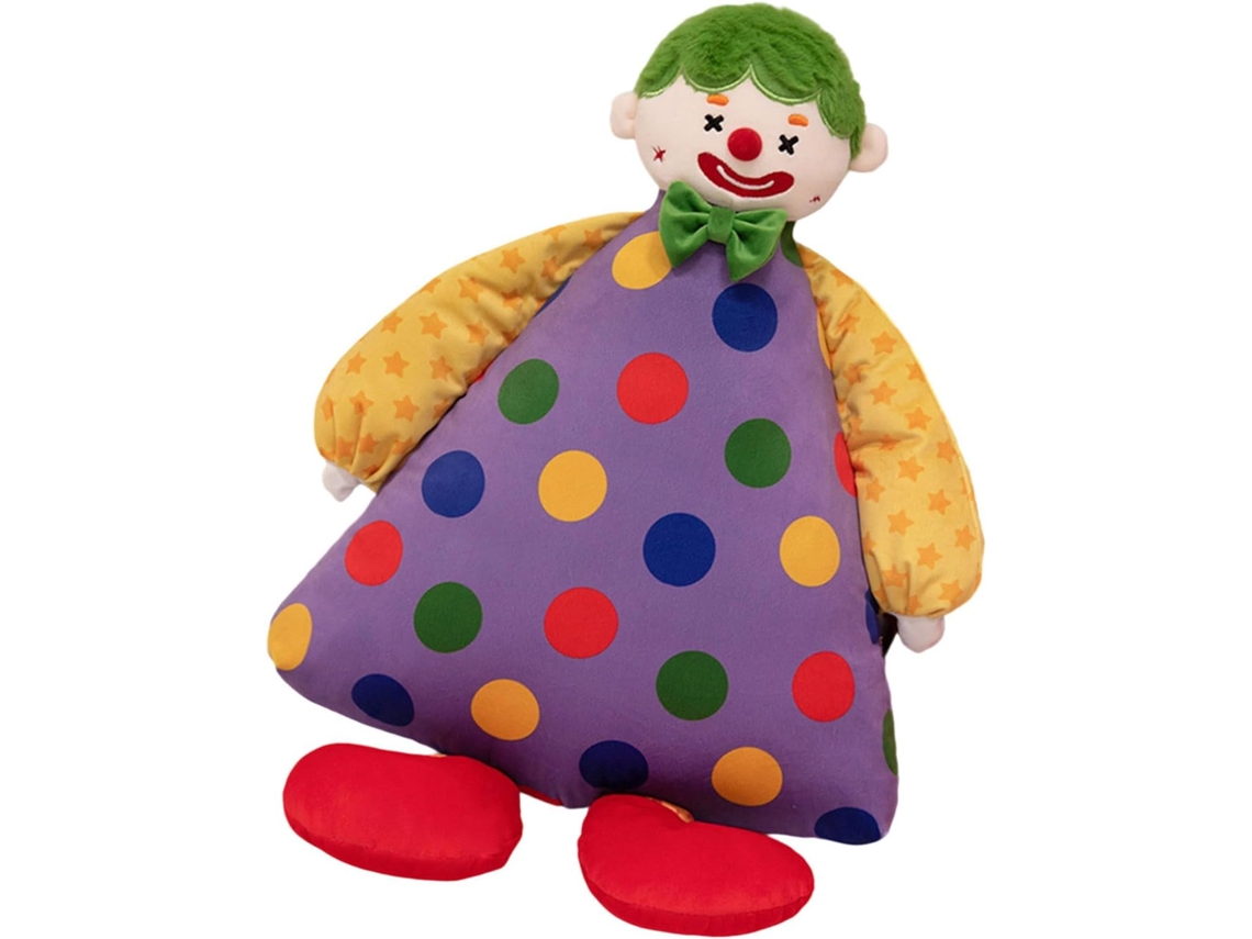 Palhaço De Pelúcia Desenho Animado, Almofada Conforto Para Bebê,