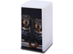 Eu Amo Meus Dachshunds Luminária Noturna Quadrada Portátil Sem Fio Minimalista, Abajur De Cabeceira, Acessórios