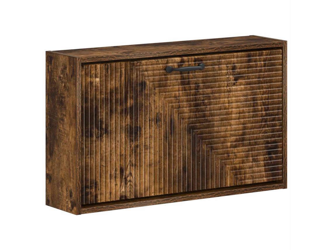 Vidaxl Armário De Sapatos De Parede Haarlem 71 X 17 X 43 Cm