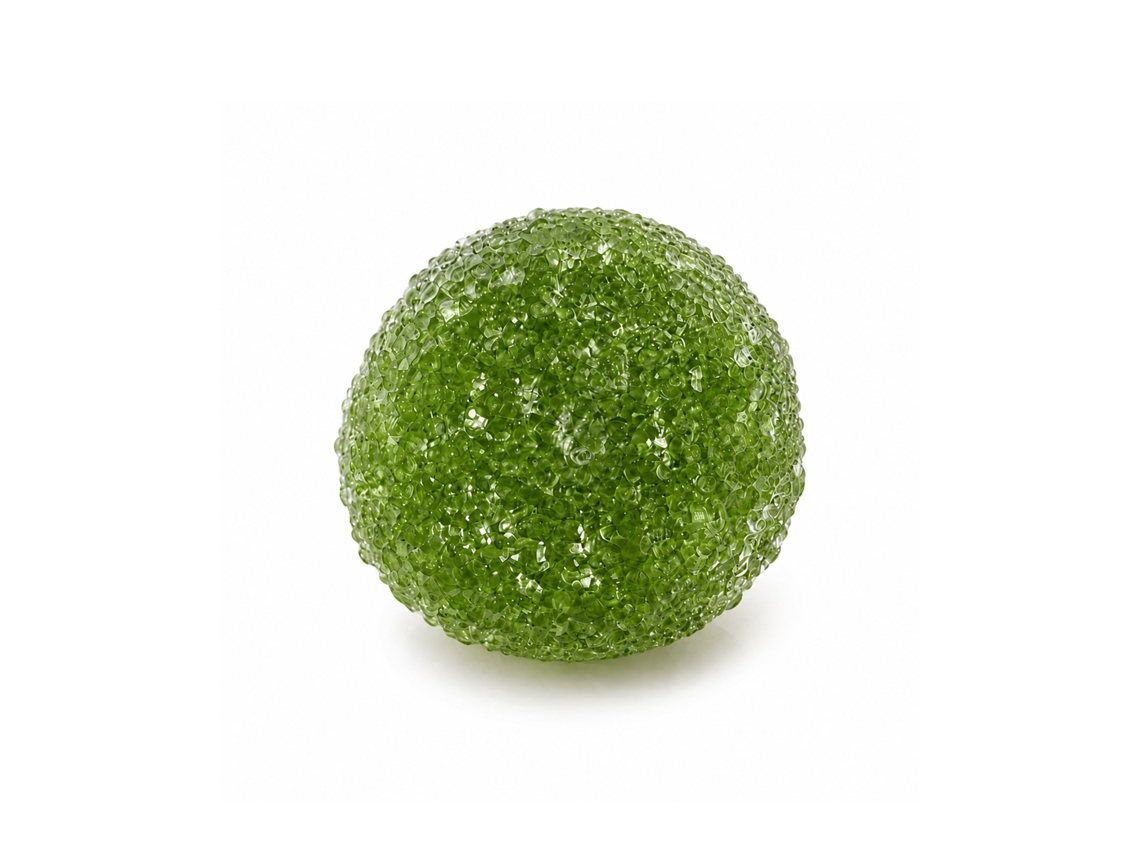 Bola antiestresse Laxiscreed Sorvete Yangmei com tema de Natal e Halloween, verde.