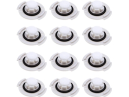 Conjunto de 12 Filtros para Reservatório de Água Compatíveis com Aspirador Robô Xiaomi Ro, Borock S50 S51 S55 T60 T6, Peças de Reposição BRILVIBERA