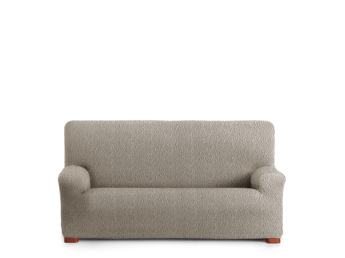 Capa para Sofá Bielástica Adaptável Roc 4 Lugares 210-290 Cm Linho VIPALIA