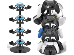 Support De Casque 3 Niveaux Pour Bureau, Support De Manette De Jeu Rotatif Pour Ps5/ps4/xbox/switch2/ps