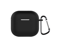 Capa protetora de silicone para fones de ouvido com gancho para AirPods 4 GIECY