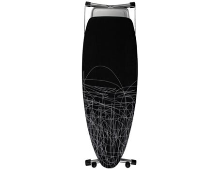 Tabla de Planchar HTOPVIP|Area Planchado 130x47 cm|Patas Antideslizantes con ruedas|Soporte Plancha Deslizante|Muy Estable|Altura Regulable 98 cm