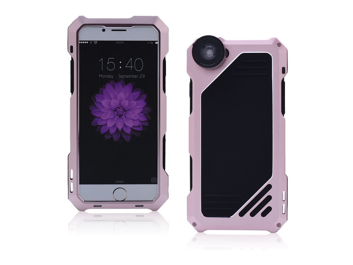 Capa Tri proof LAXISCREED Iphone 6/6s Ouro Rosa