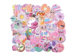 Mega Pack de Adesivos NORTHIX Mix Rosa