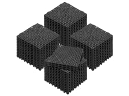 Tapete De Drenagem Interligado Succebuy De 30,5 Cm X 30,5 Cm Com Azulejos De Pvc Antiderrapantes, Pacote De 55 Unidades