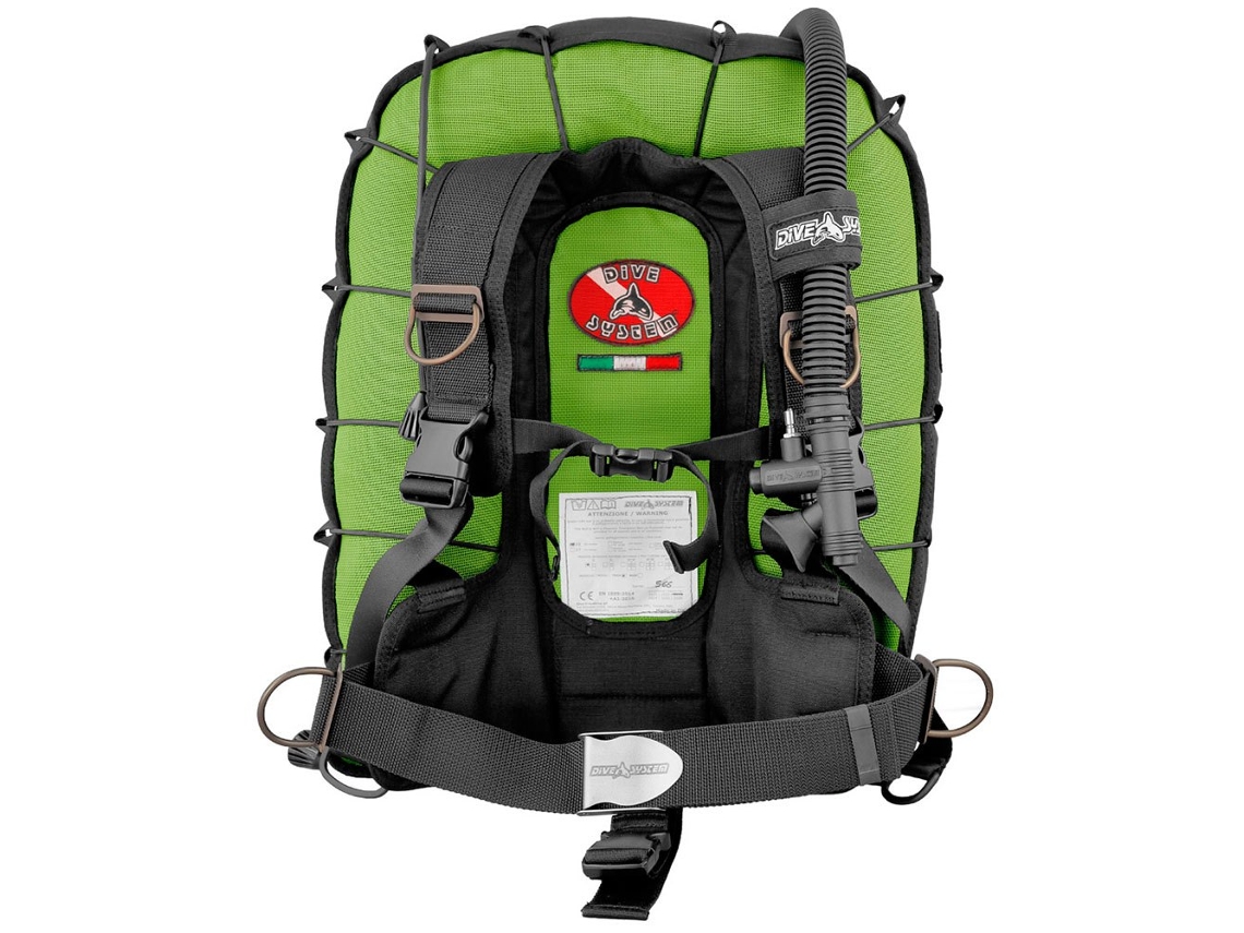 Colete Key Tech Verde L-Xldive System