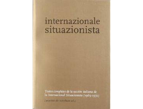 Livro Internazionale Situazionista de Seccion Italiana