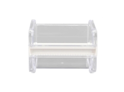 Dispensador Criativo De Fita Adesiva Transparente Para Escritório, Suporte Washitape Com Cortad Or, Branco