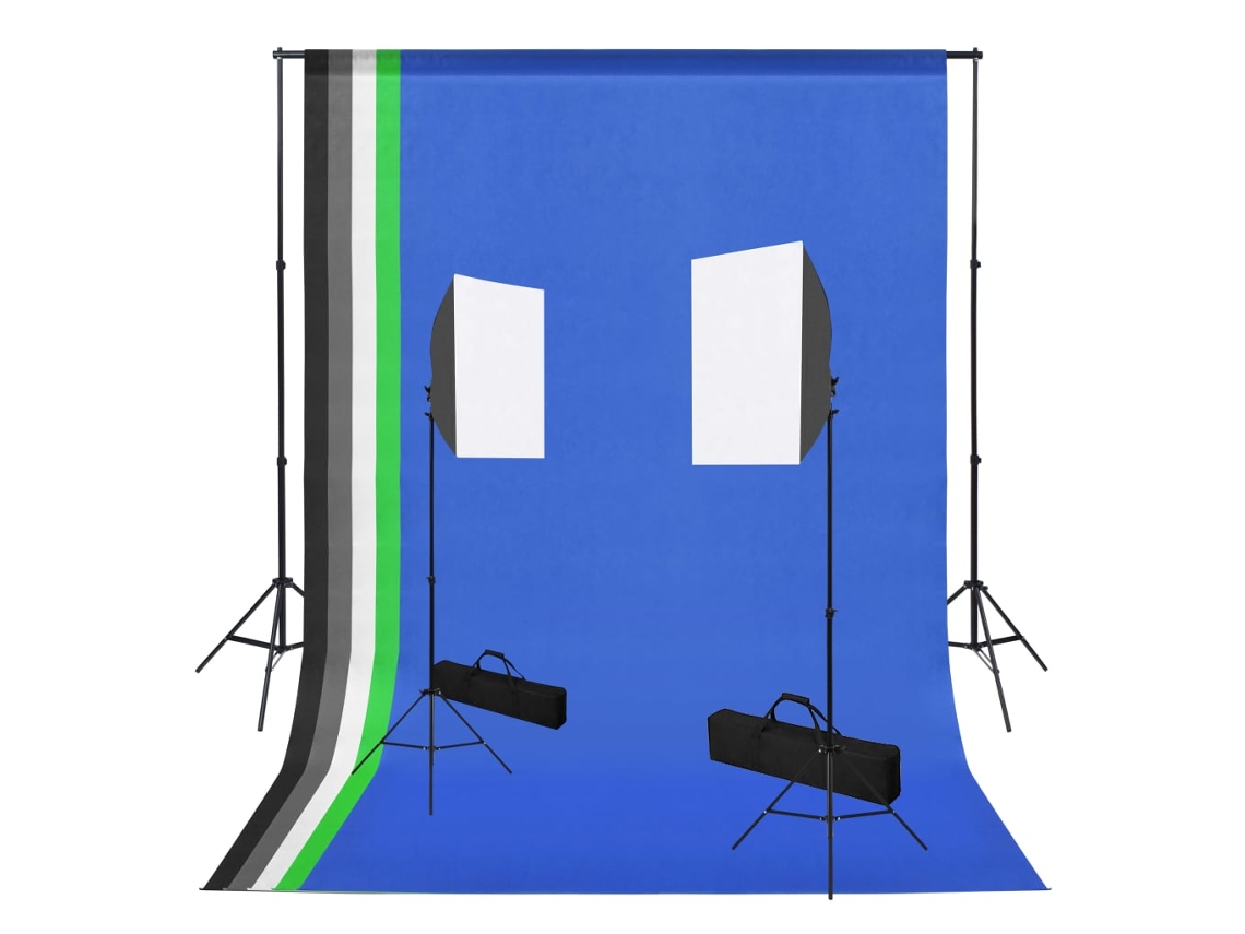 Studio Kit, Studio Kits Vidaxl Azul Aço (n/a)
