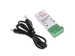 Cabo adaptador conversor de módulo de comunicação serial USB para RS485 RS422 Slowmoose CH340B